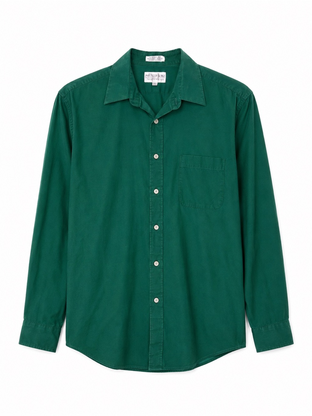 Pontelli Uomo Men’s Green Long Sleeve Button Down Dress Shirt 16-16.5
